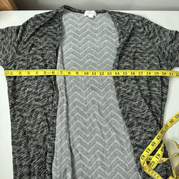 Lularoe Sarah Duster Sweater Womens Medium Green Cardigan Long NWT - Picture 12 of 14